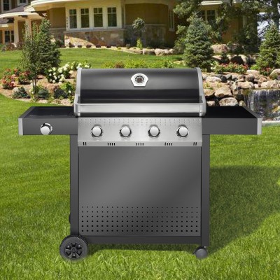 Outdoor Smokeless Barbecue Stainless Steel wholesale BBQ Gas Grill